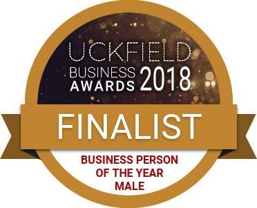 Delighted to achieve runner up Business Person of the Year 2018