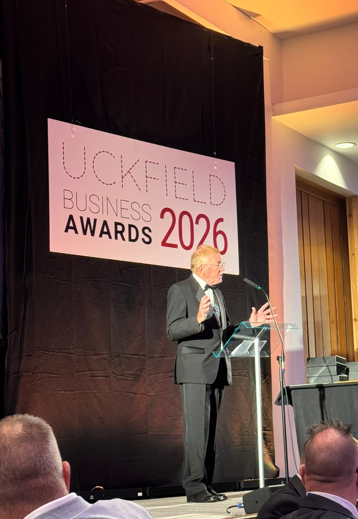 Chris Dowling at Uckfield Business Awards