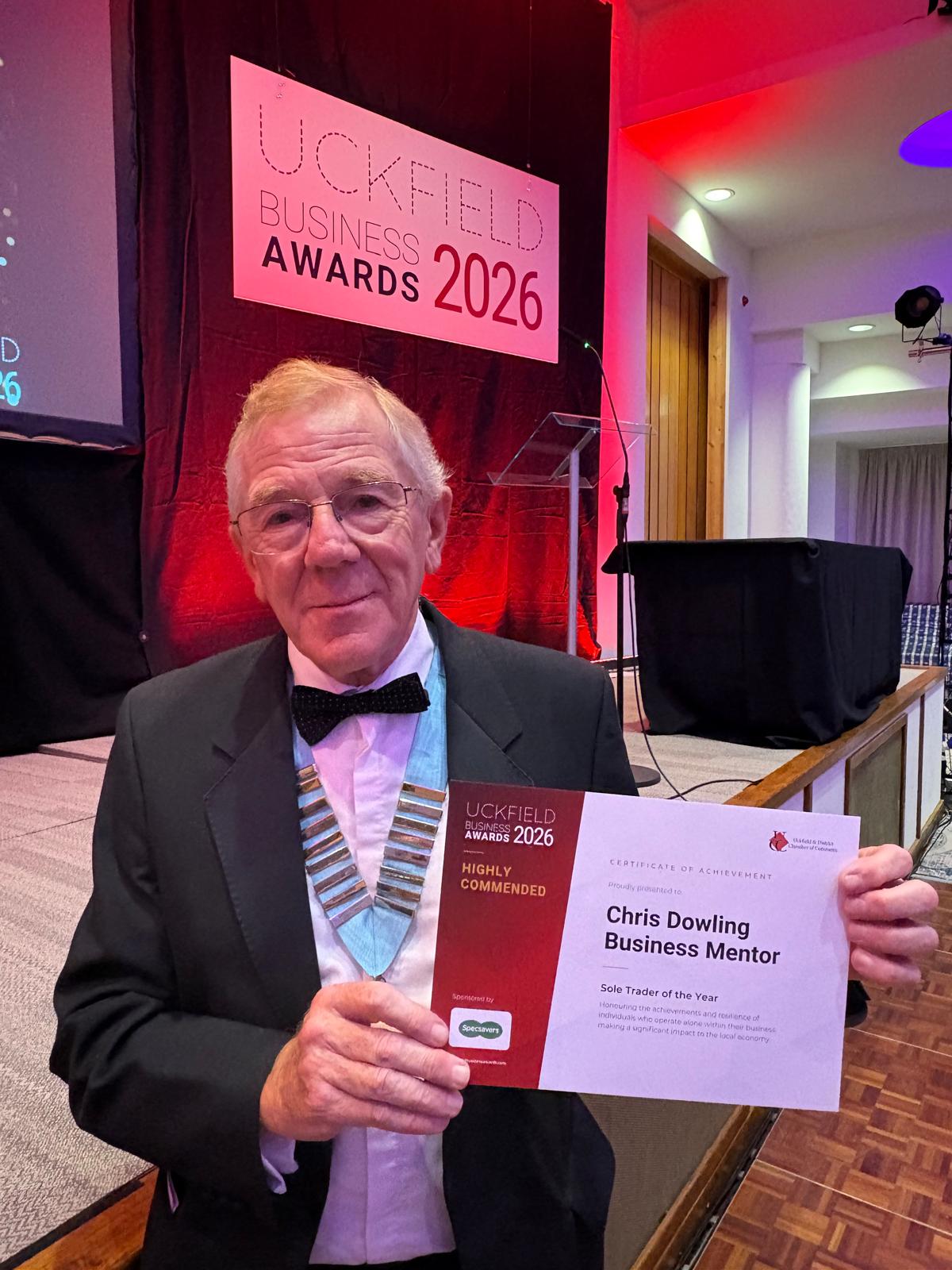 Chris Dowling - Uckfield Business Awards Finalist 2026